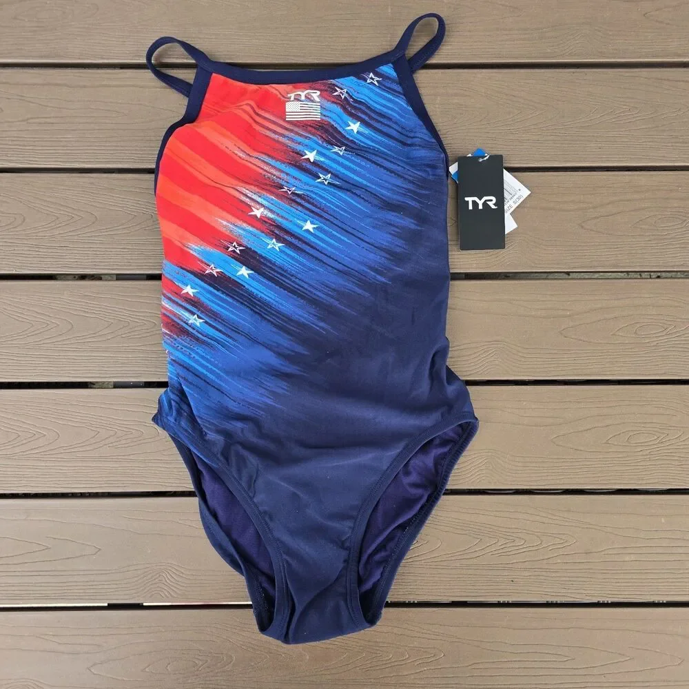 TYR swimming swimsuit flexibility